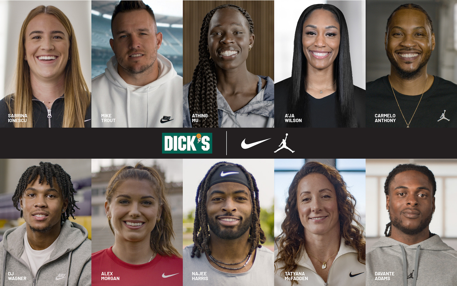 participating athletes in the 75for75 grant program to support youth sports